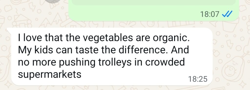 Customer's feedback